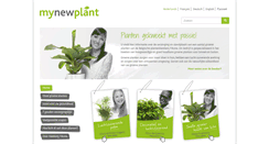 Desktop Screenshot of mynewplant.com